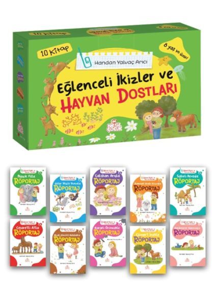 Eğlenceli İkizler ve Hayvan Dostları Handan Yalvaç Arıcı 8+ Yaş