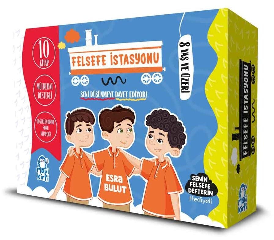 Mavi Kirpi 3. Sınıf Felsefe İstasyonu Hikaye Seti (10 Kitap)