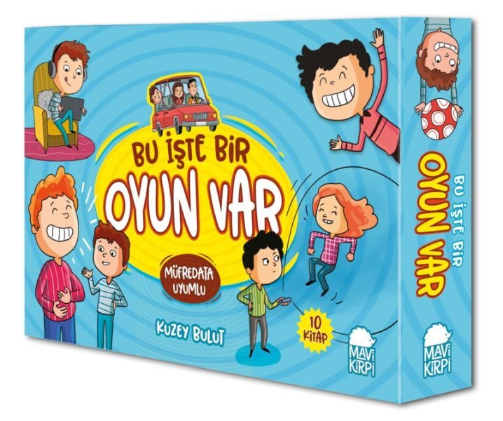 Mavi Kirpi 2. Sınıf Bu İşte Bir Oyun Var Set (10 Kitap)