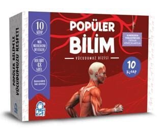 Mavi Kirpi 3. ve 4. Sınıf Popüler Bilim Vücudumuz Hikaye Seti (10 Kitap)