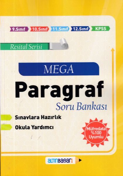 Altınbaşarı Paragraf Mega Soru Bankası