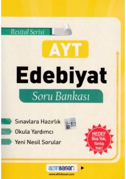 Altınbaşarı AYT Resital Serisi Edebiyat Soru Bankası