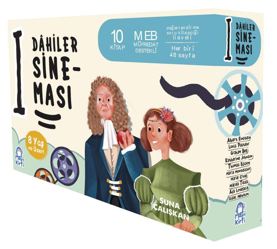 Mavi Kirpi 3. Sınıf Dahiler Sineması Hikaye Seti (10 Kitap)