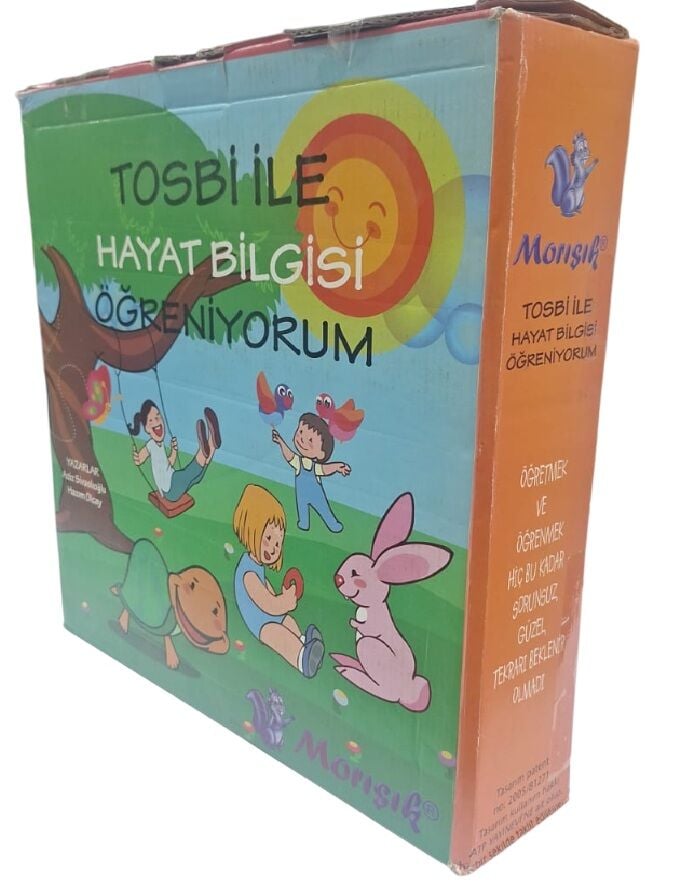 Tosbi ile Hayat Bilgisi Öğreniyorum 12 Kitaplık Özel Seri (anaokulları ve rehabilitasyon merkezleri için)