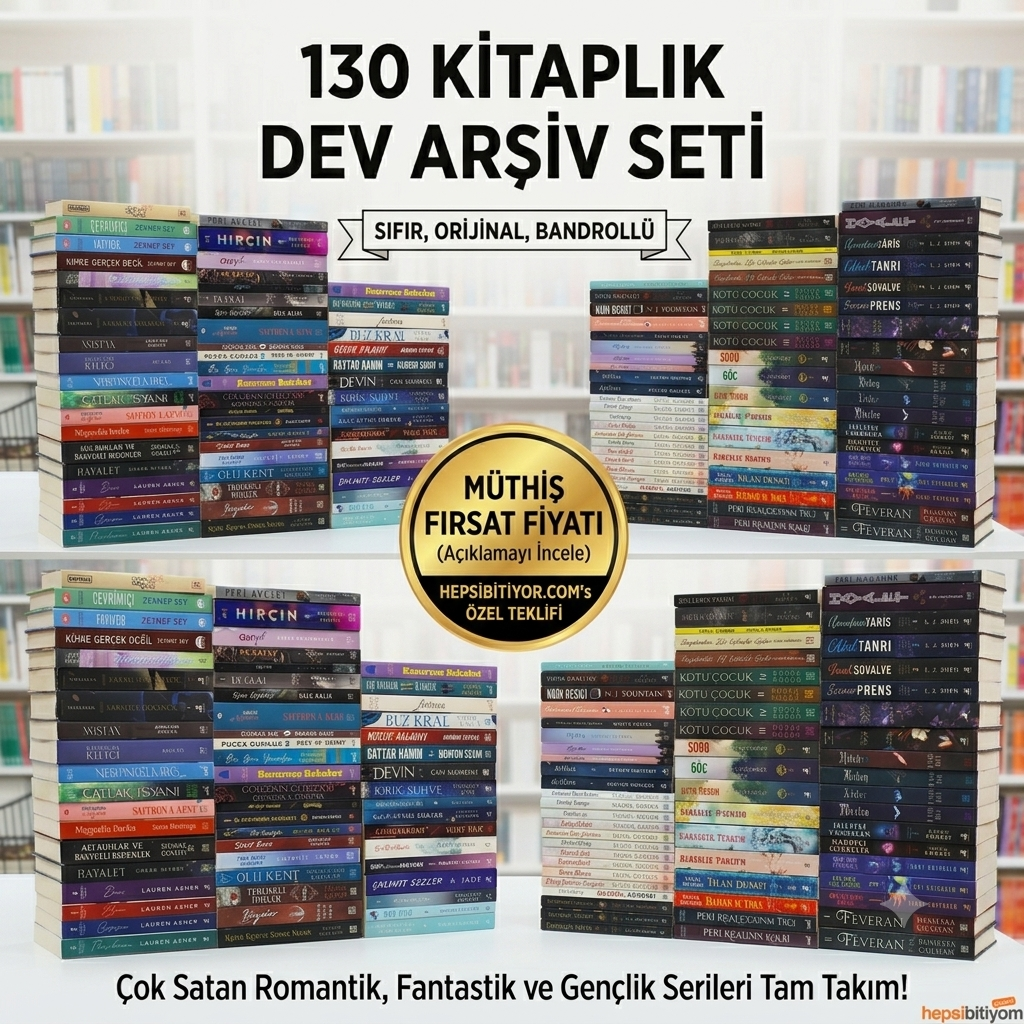 Kampanyalı Dev Karma Popüler Romanlar Seti (130 Kitap)
