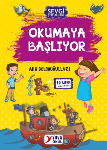 Yuva  1. Sınıf Sevgi Çocukları Okumaya Başlıyor 10 Kitap