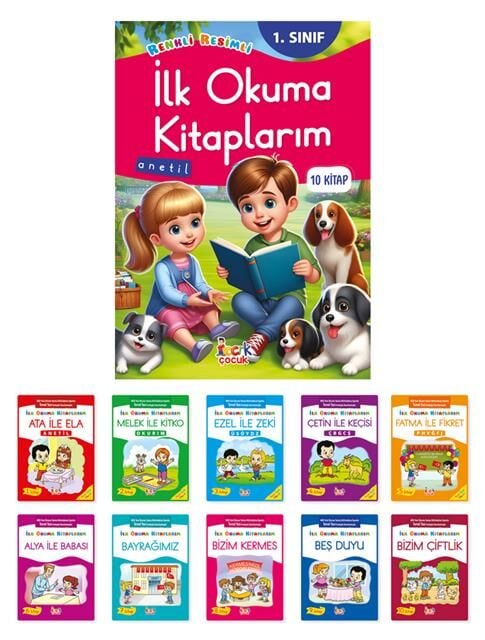 Bıcırık 1. Sınıf İlk Okuma Kitaplarım 10 Kitap