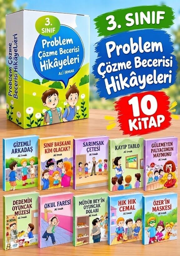 Aktif Zeka 3. Sınıf Problem Çözme Becerisi Hikayeleri