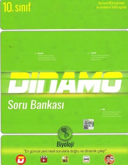 Tonguç 10. Sınıf Biyoloji Dinamo Soru Bankası