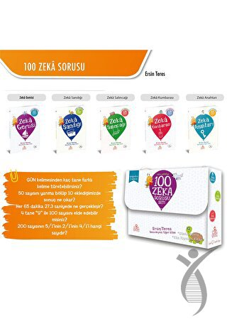 Kafa Patlatan 100 Zeka Sorusu Seti 5 Kitap Ersin Teres