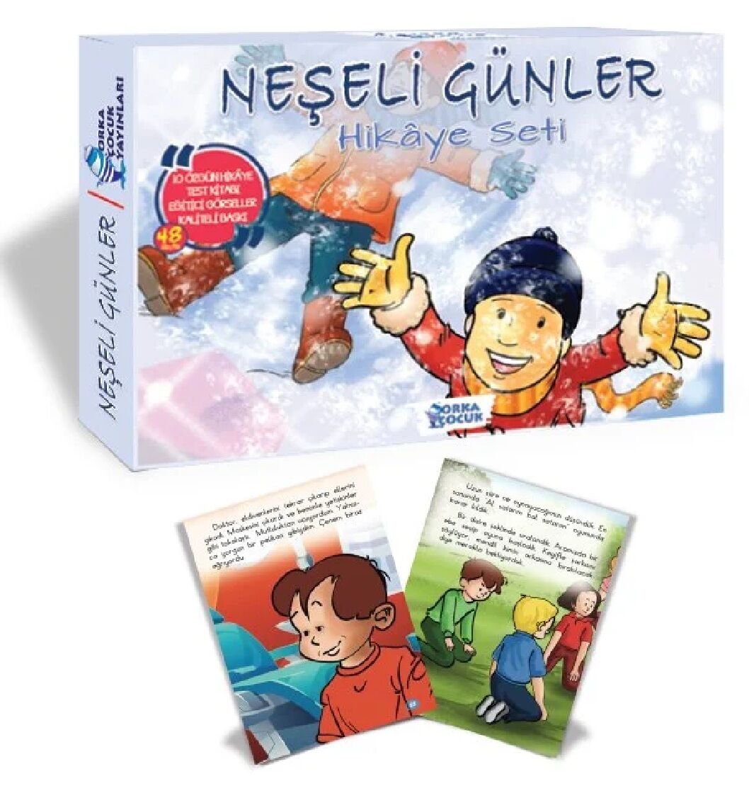 Orka 3. Sınıf Neşeli Günler Hikaye Seti 10 Kitap