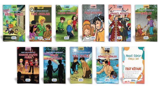 Orka 3. Sınıf Neşeli Günler Hikaye Seti 10 Kitap