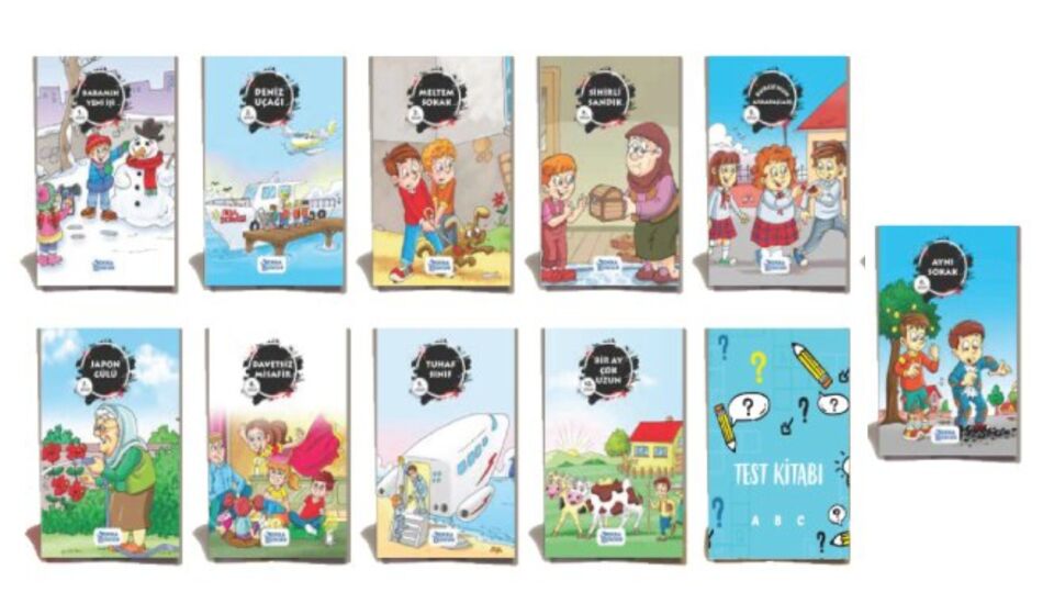 Orka 4. Sınıf Öykü Kulübü Hikaye Seti 10 Kitap