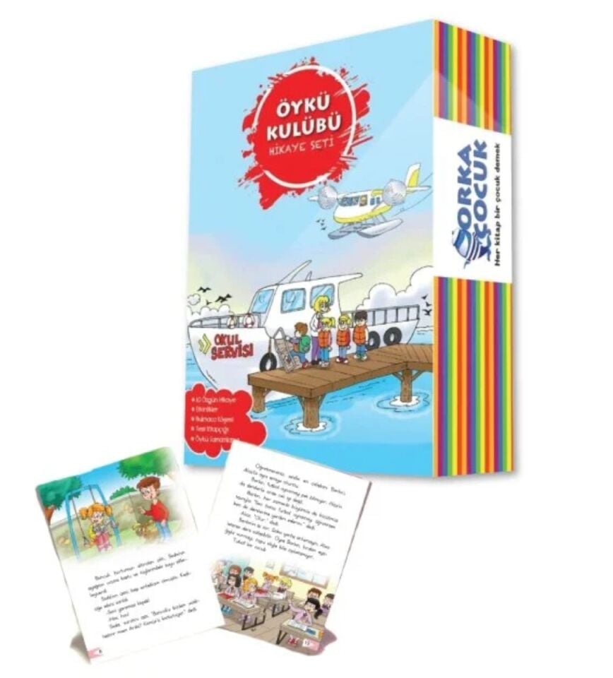 Orka 4. Sınıf Öykü Kulübü Hikaye Seti 10 Kitap