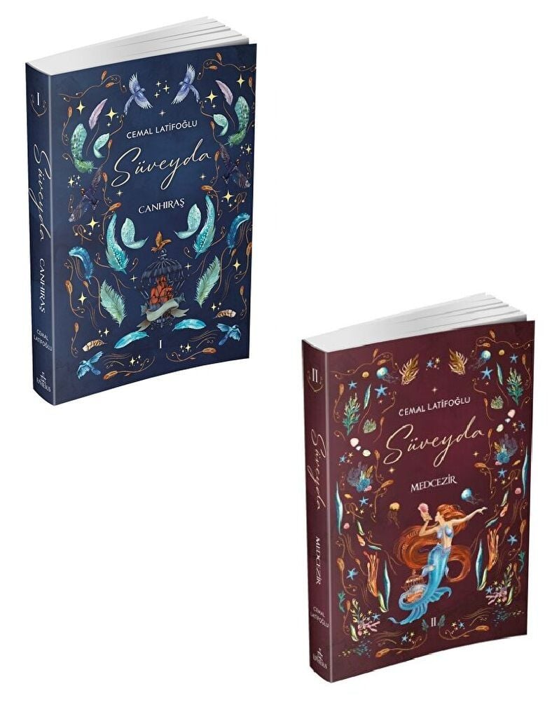 Cemal Latifoğlu Süveyda Seti 2 Kitap Karton (Canhıraş + Medcezir)