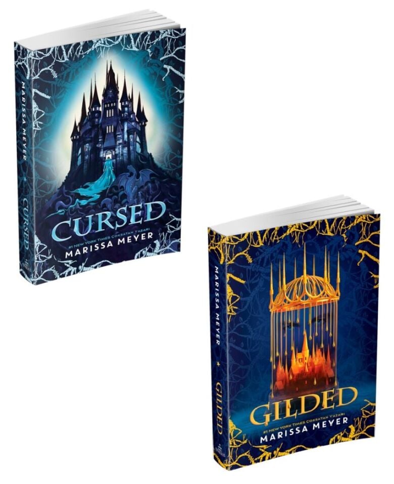 Marissa Meyer Gilded Seti 2 Kitap Karton (Gilded + Cursed)