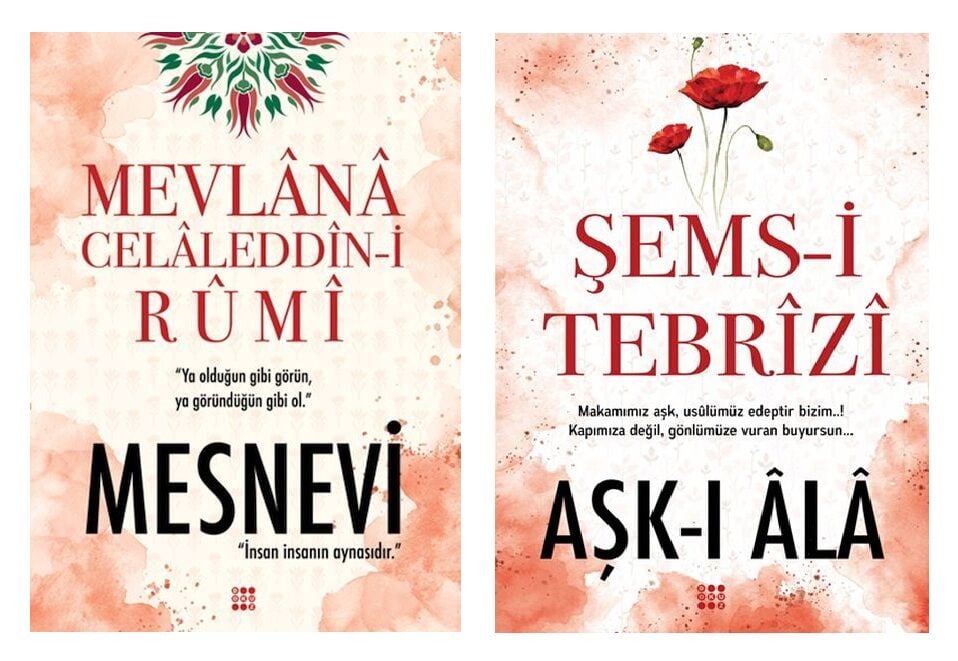 Mesnevi Mevlana + Aşkı Ala Şemsi Tebrizi (2 Kitap)