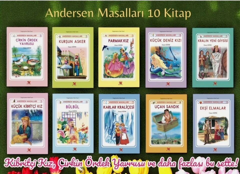 Özüduru 1. Sınıf Andersen Masalları 10 Kitap Set