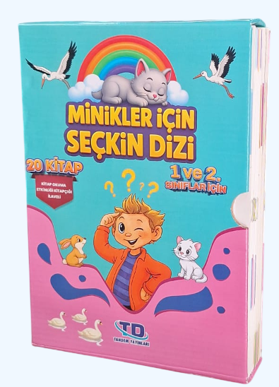 Tandem 1. ve 2. Sınıf Minikler İçin Seçkin Dizi Hikaye Seti 20 Kitap