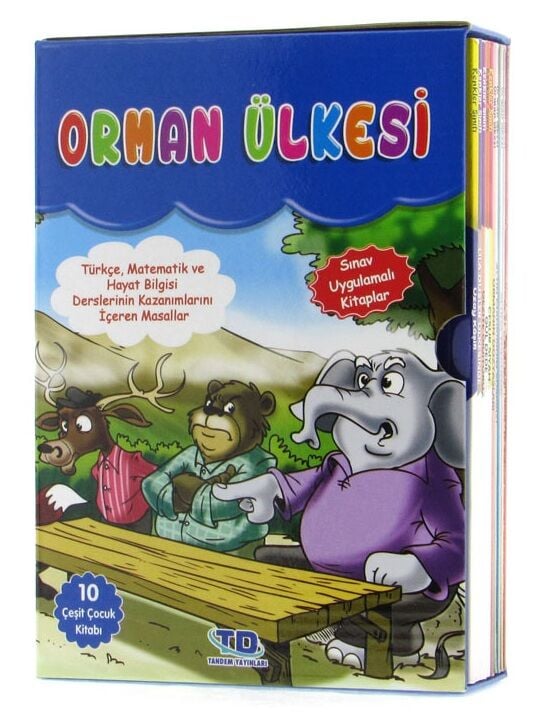 Tandem 3. Sınıf Renkler Sınıfı Orman Ülkesi Dizisi 10 Kitap