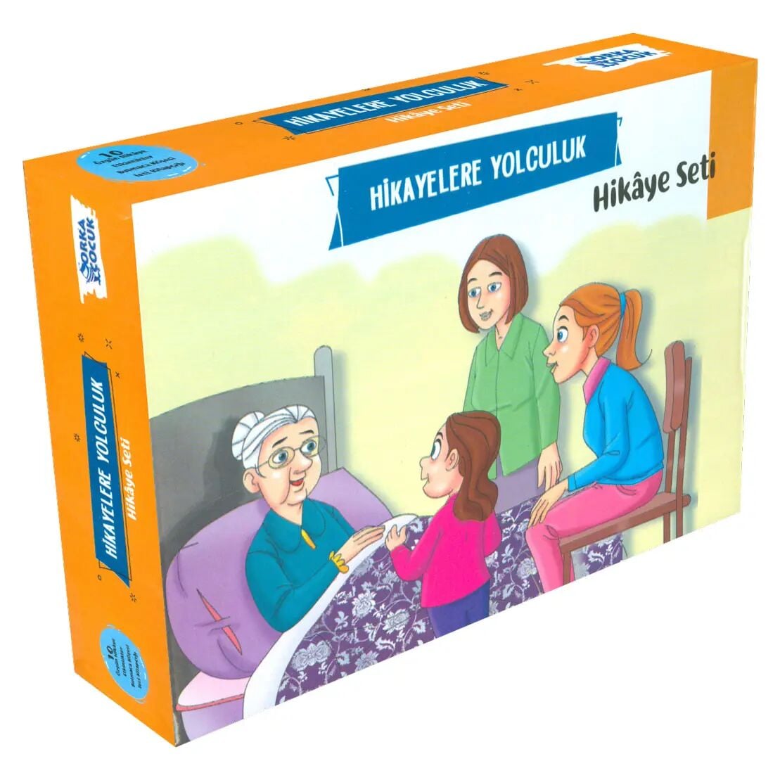 Orka 2. ve 3. Sınıf Hikayelere Yolculuk Seti 10 Kitap