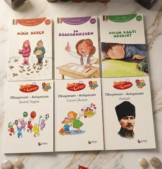 Molekül 1. Sınıf Hikaye Seti Karma Düz Yazı 6 Kitap